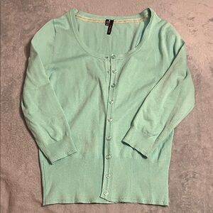 Maurices Light Green Knit Top